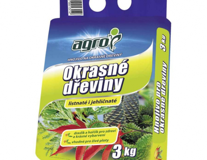 AGRO Hnojivo na okrasné dreviny 3kg
