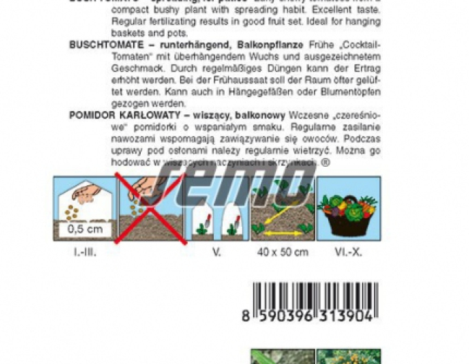 Semo Rajčiak Kríčkový ´Tumbling Tom YELLOW´