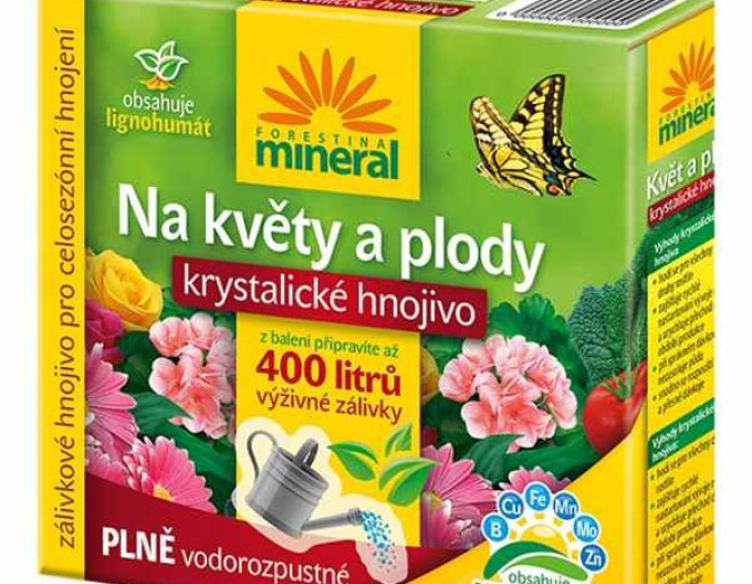 Forestina Kryštalické hnojivo na plody a kvety 400g