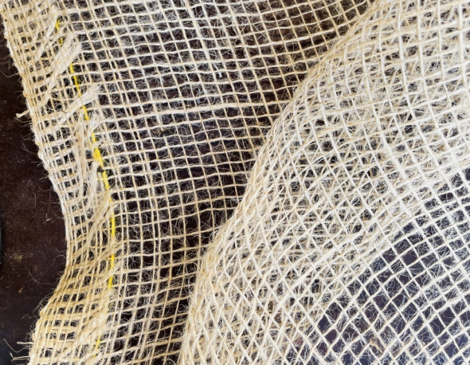 Jutová tkanina 125g/m2 metráž 0,8mx1m