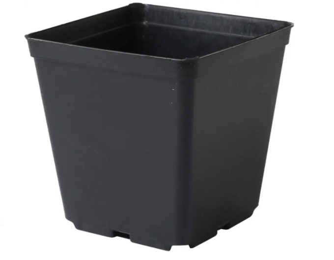 Kvetináč plastový hranatý 11x11x12