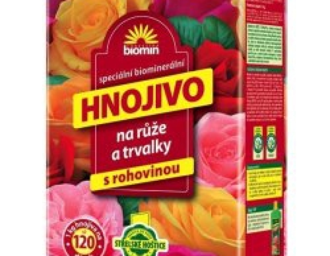 Forestina Biomin granulované hnojivo na Ruže a Trvalky