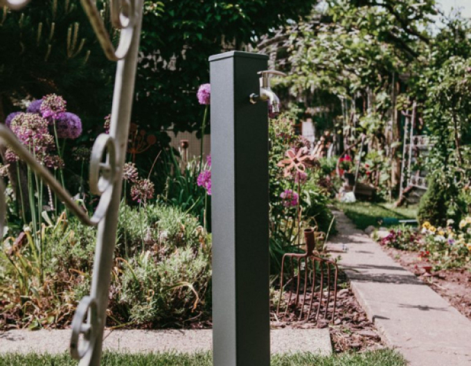 Stĺpik na vodu Luxe - antracit