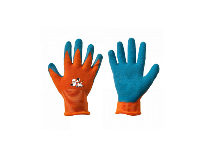BRADAS ORANGE Pracovné rukavice detské