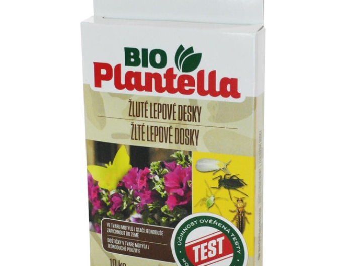 BIO PLANTELLA ŽLTÉ LEPOVÉ DOSKY 10 ks